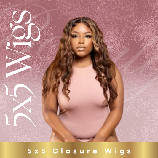 5x5 Closure Wigs