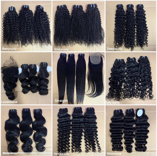 Three bundles + 13x4 frontal